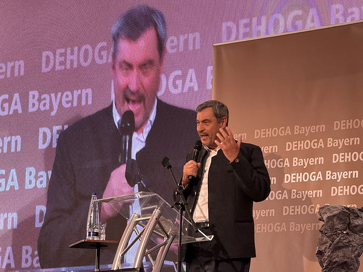Markus S&ouml;der beim GastroFr&uuml;hling 2026 im Hippodrom (&copy;Foto: Martin Schmitz)